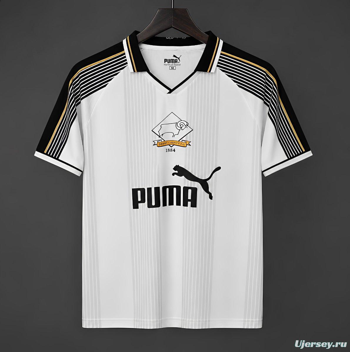 Retro 95/96 Derby County Home Jersey