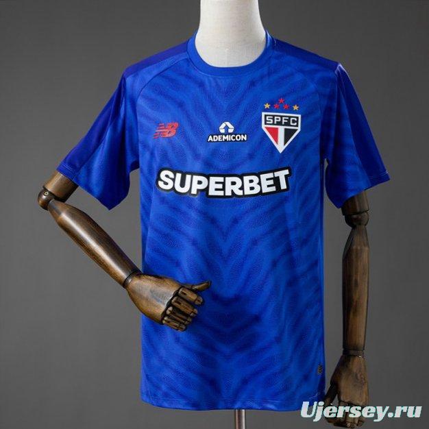 26/27 Sao Paulo Goalkeeper Jersey - Blue