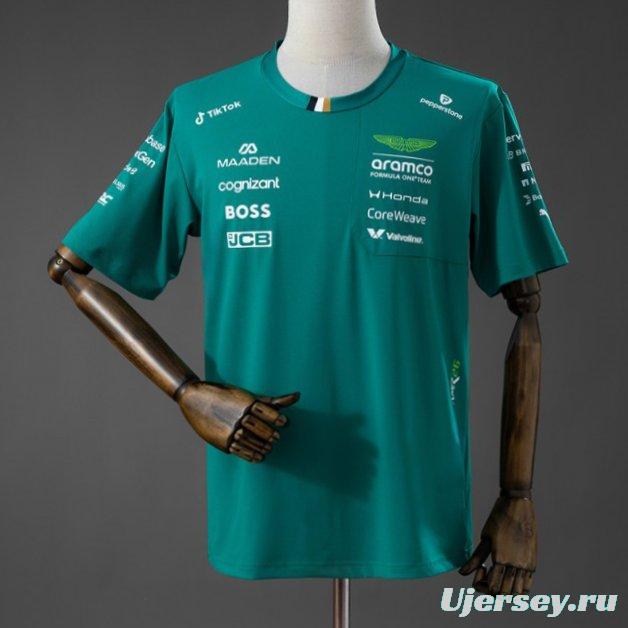 2026 F1 Aston Martin Team Racing Suit Green