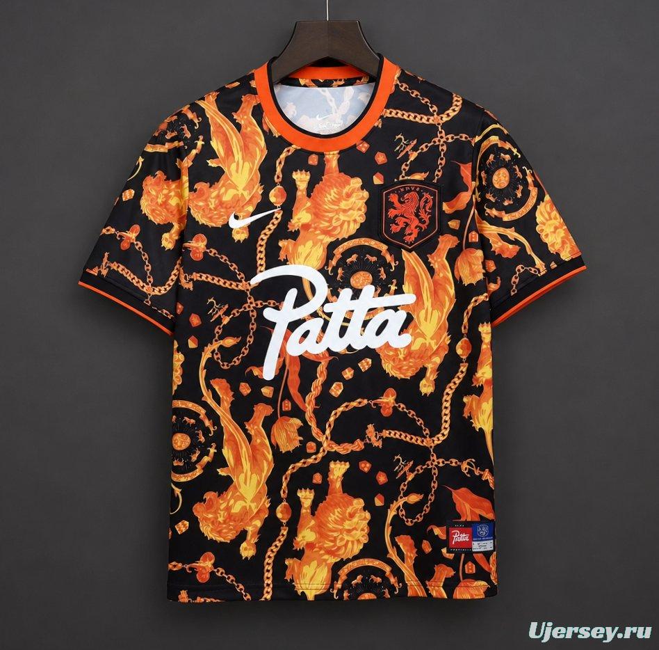 2026 Nike x Patta Netherlands 2026 World Cup Pre-Match Jersey