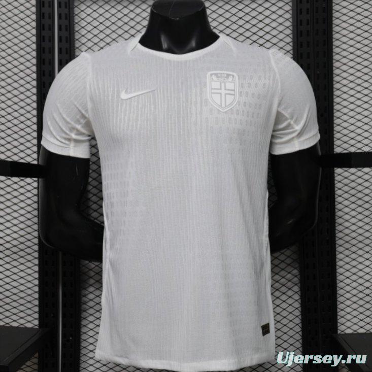 Player Version 2026 Norway White  Away Jersey