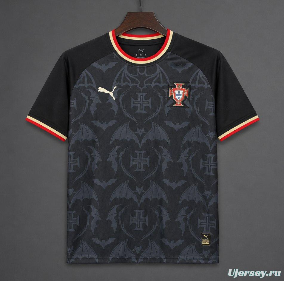 2026 Portugal Special Edition "Pantera Negra" Black  Jersey