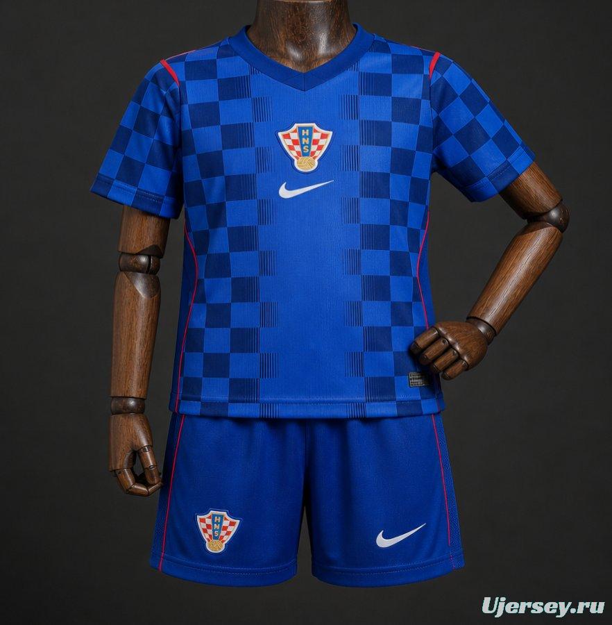 2026 Kids Croatia Away Jersey
