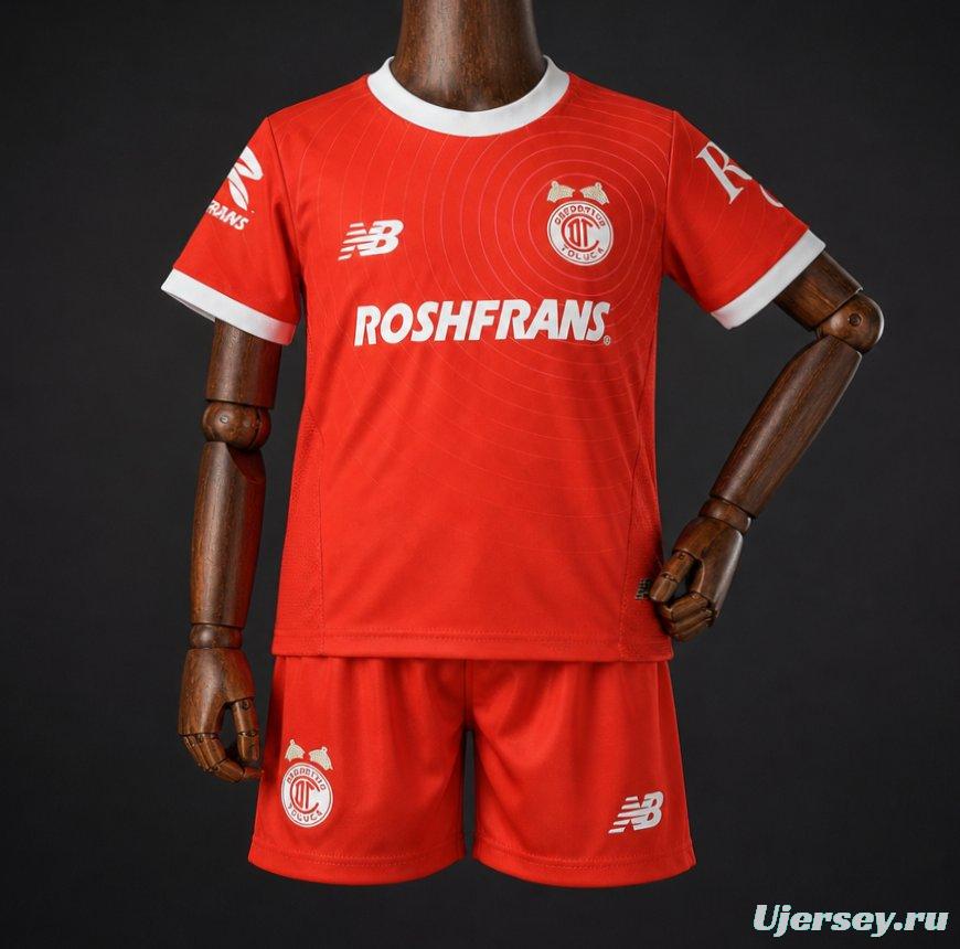 26/27 Kids SC Internacional Home Jersey