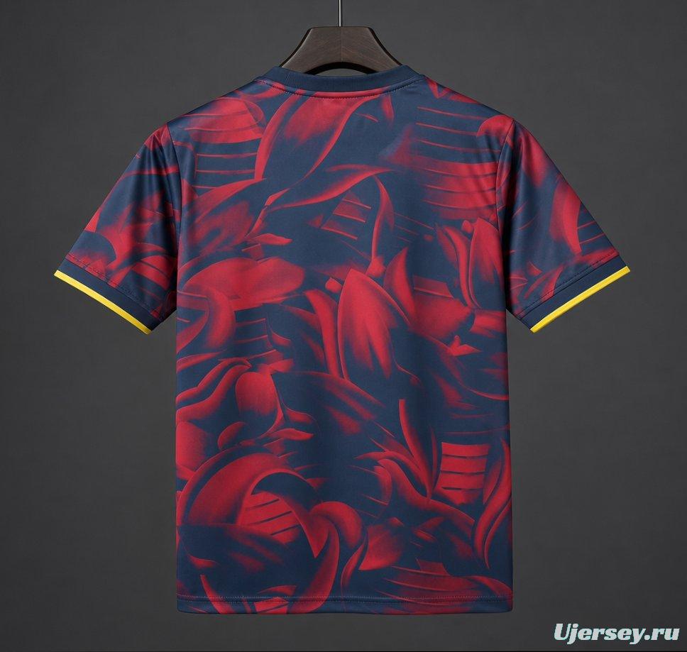 26/27 Barcelona Special Abstract Red & Blue "Barça" Script Jersey