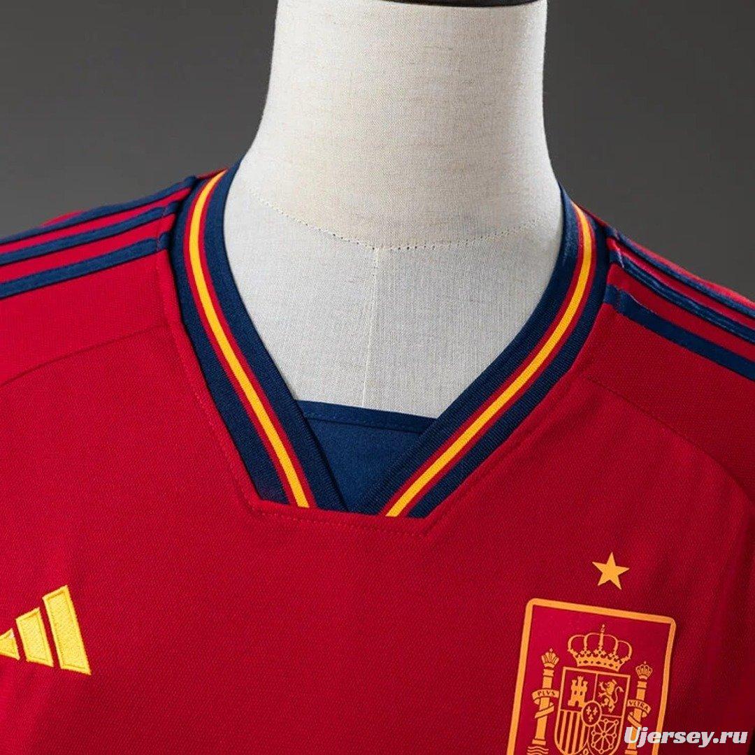 Retro 2022 Spain Home Jersey