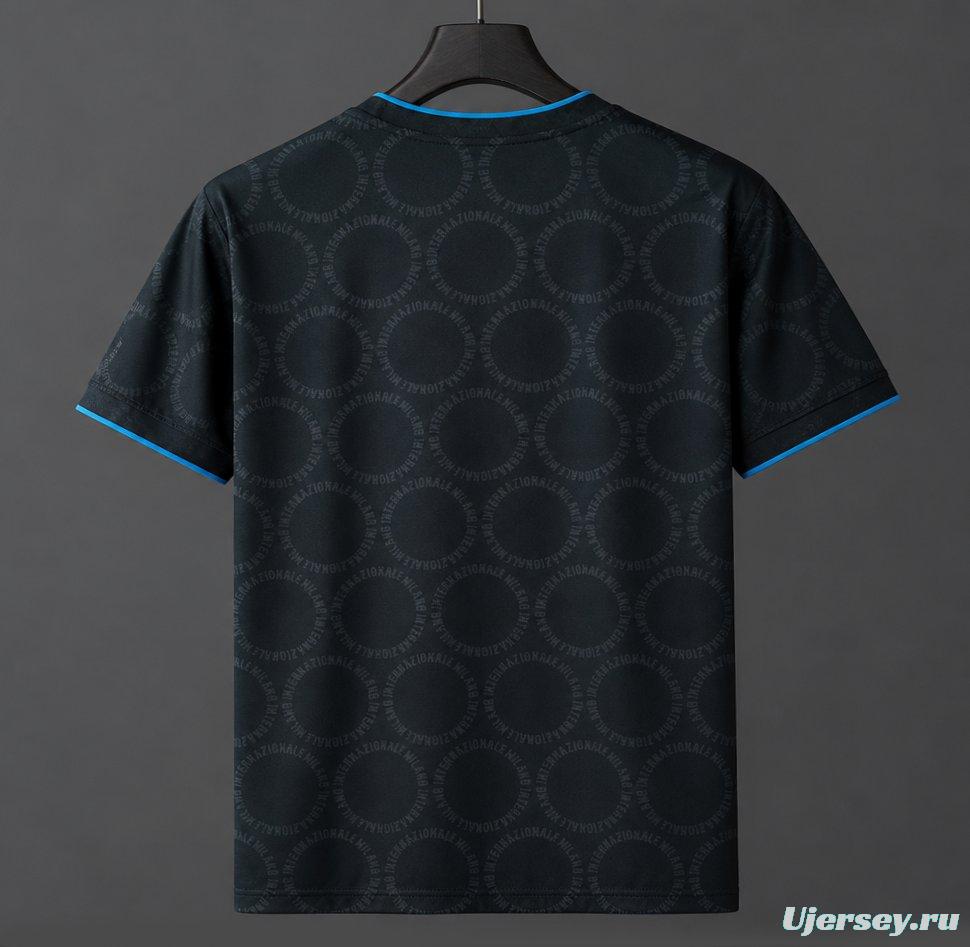 26/27 Inter Milan Academy Pro Pre-Match  Black/Yellow Jersey