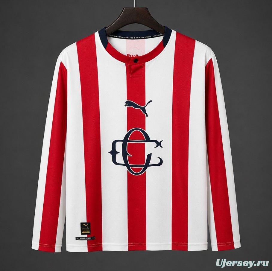 26/27 Chivas Guadalajara 120th Anniversary Long Sleeve Jersey