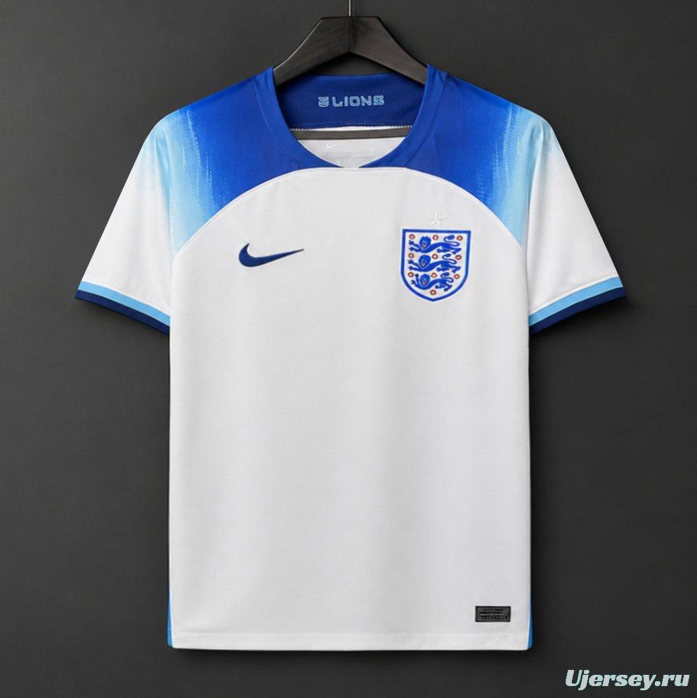 Retro 2022 England Home Soccer Jersey
