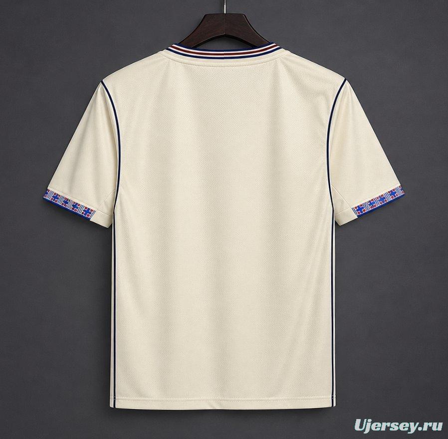 26/27 FC Barcelona Special Edition "Mashup" Away Jersey - Cream/Blue Stripe - As worn by Messi, Pedri, Yamal