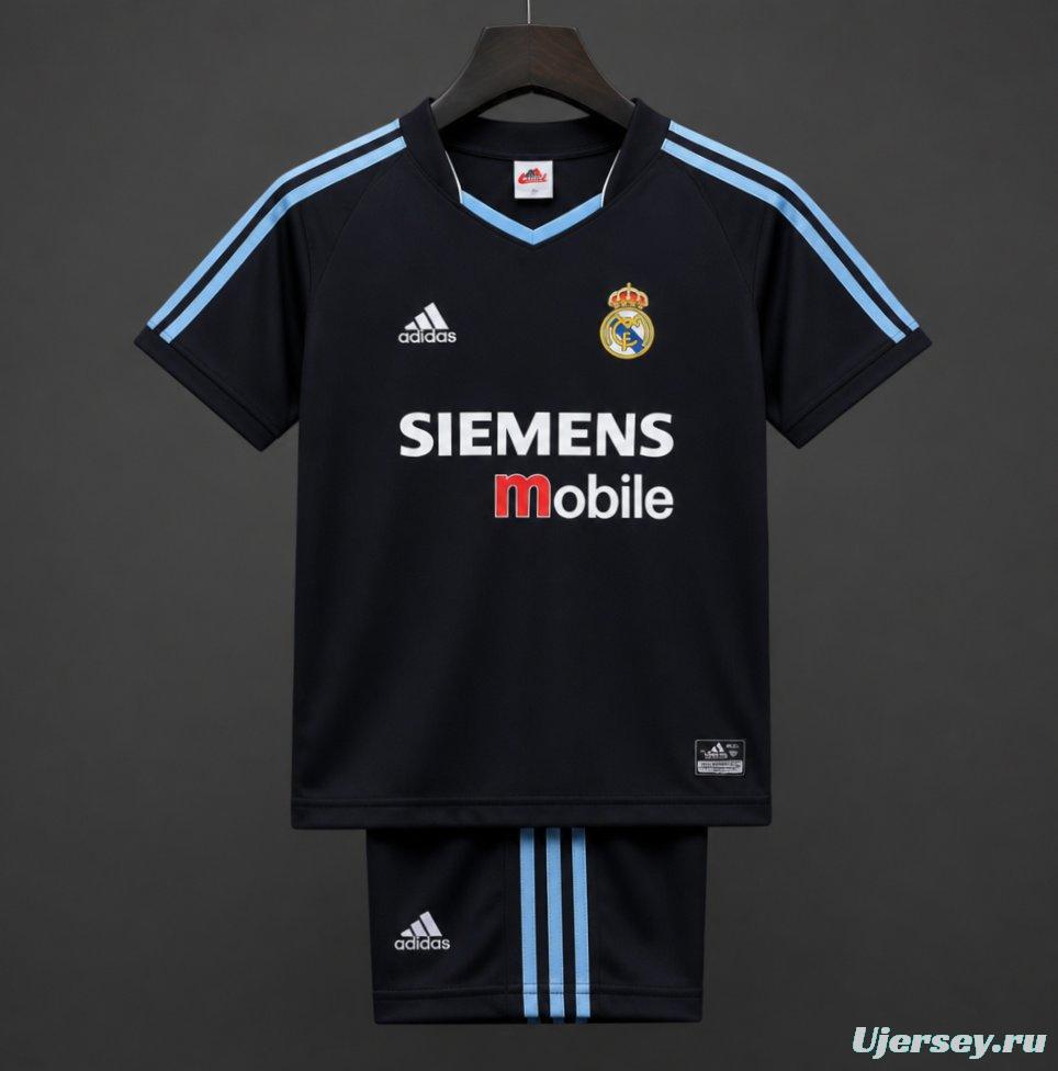 Retro Kids 03/04 Real Madrid Away Jersey