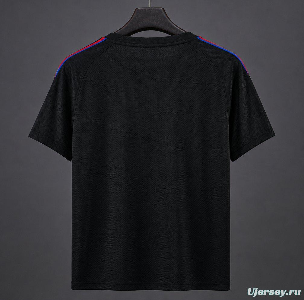 23/24 Paris Saint-Germain Black & Red Training Jersey