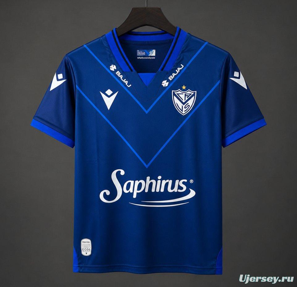 Player Version 26/27 Vélez Sársfield Navy Blue V-Geometric Away Jersey
