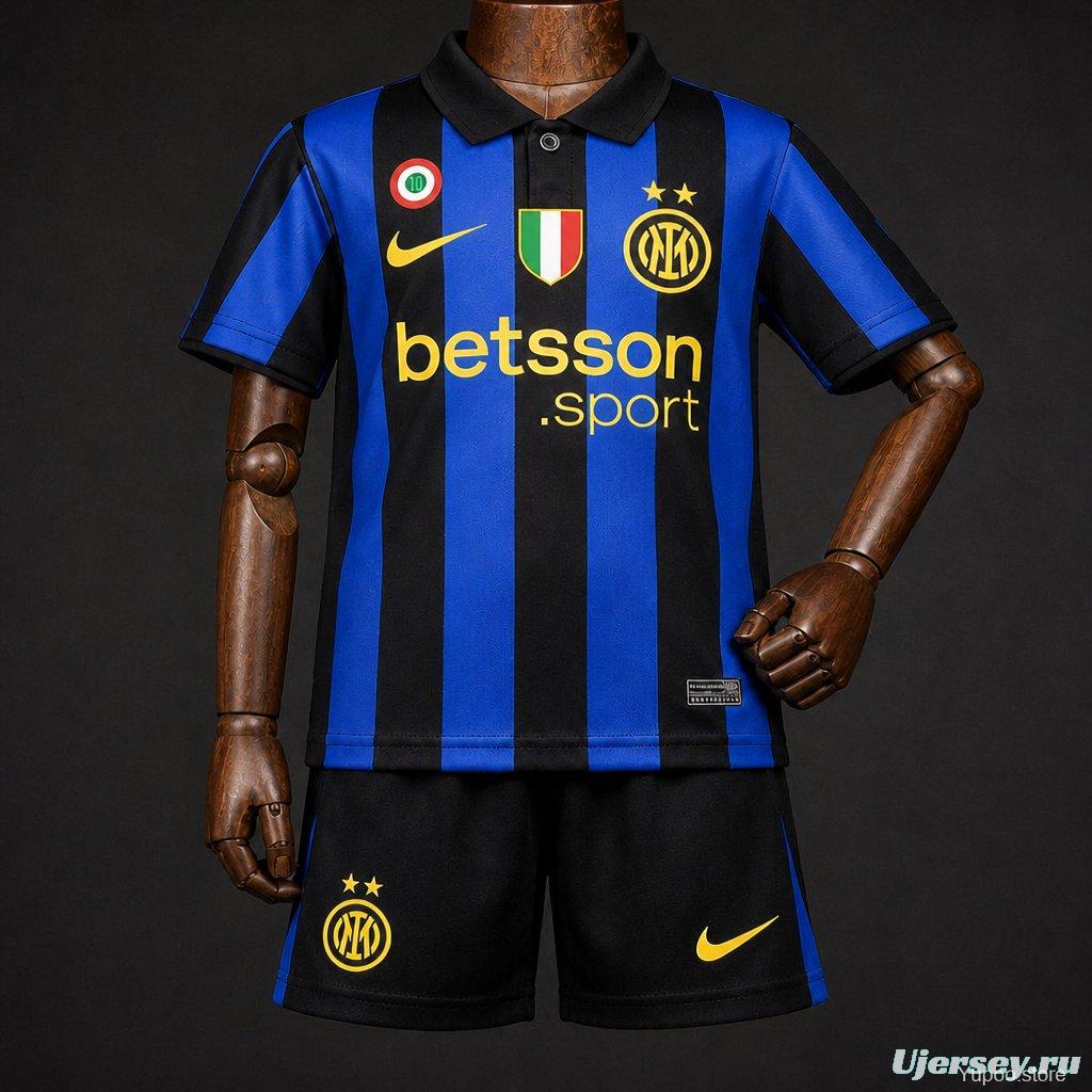 26/27 Kids Inter Milan Home Jersey