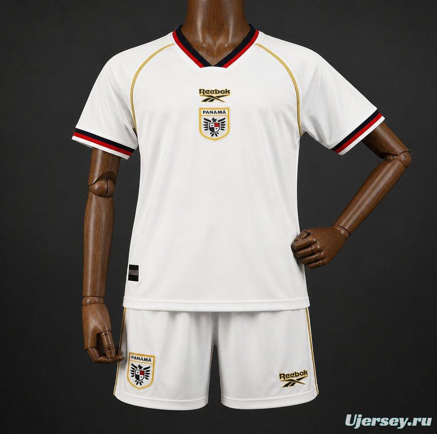 2026 Kids Panama Away White Jersey