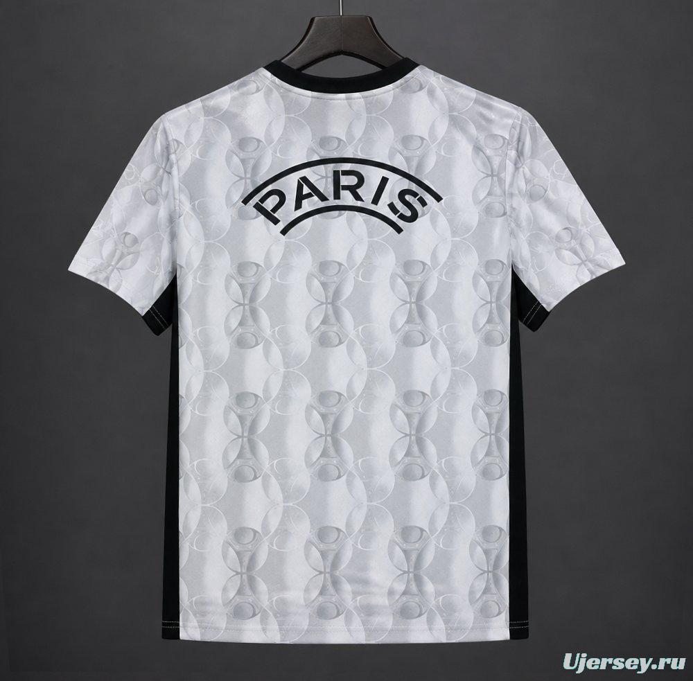 26/27 PSG/Paris Saint-Germain Academy Pro Pre-Match Grey Jersey