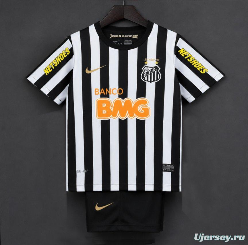 Retro Kids 2013 Santos Away Jersey
