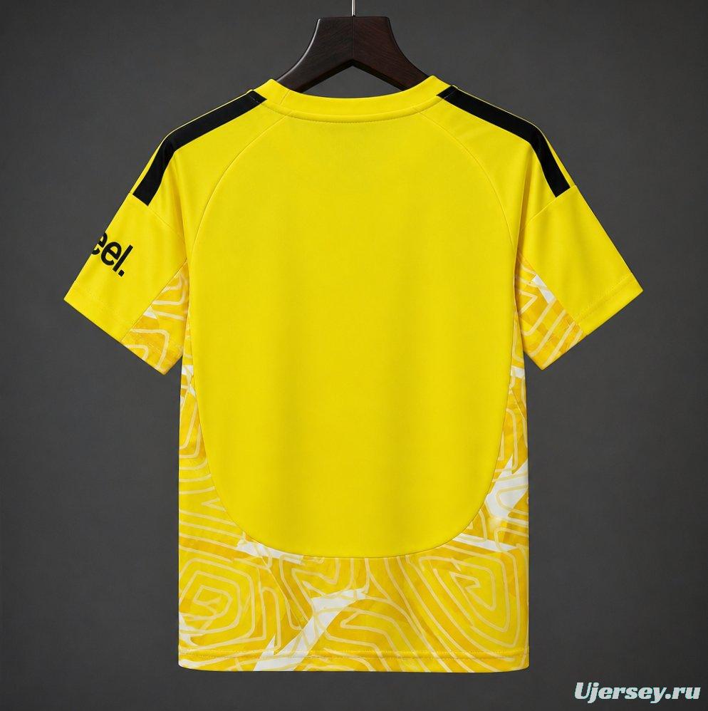 26/27 Arsenal Goalkeeper Yellow/White Jersey