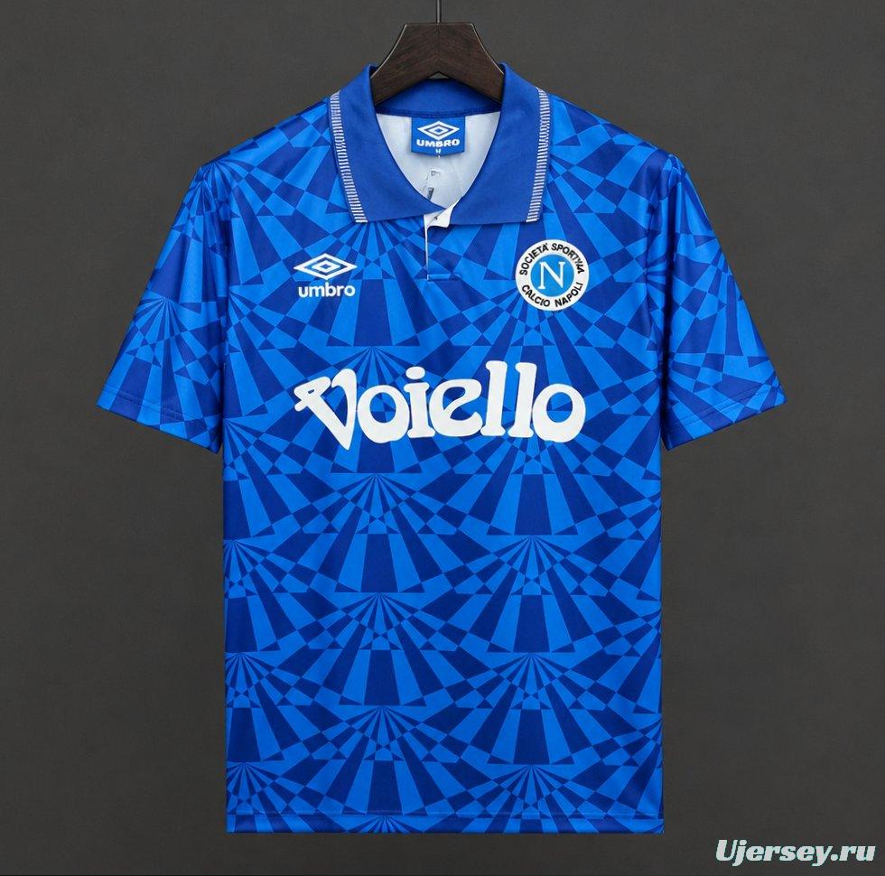 Retro Napoli 91/93 home Soccer Jersey