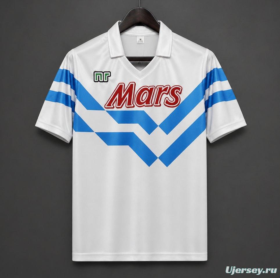 Retro Napoli 88/89 away Soccer Jersey