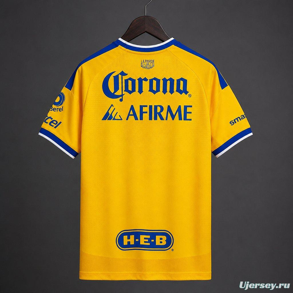 26/27 Tigres UANL Home  Jersey