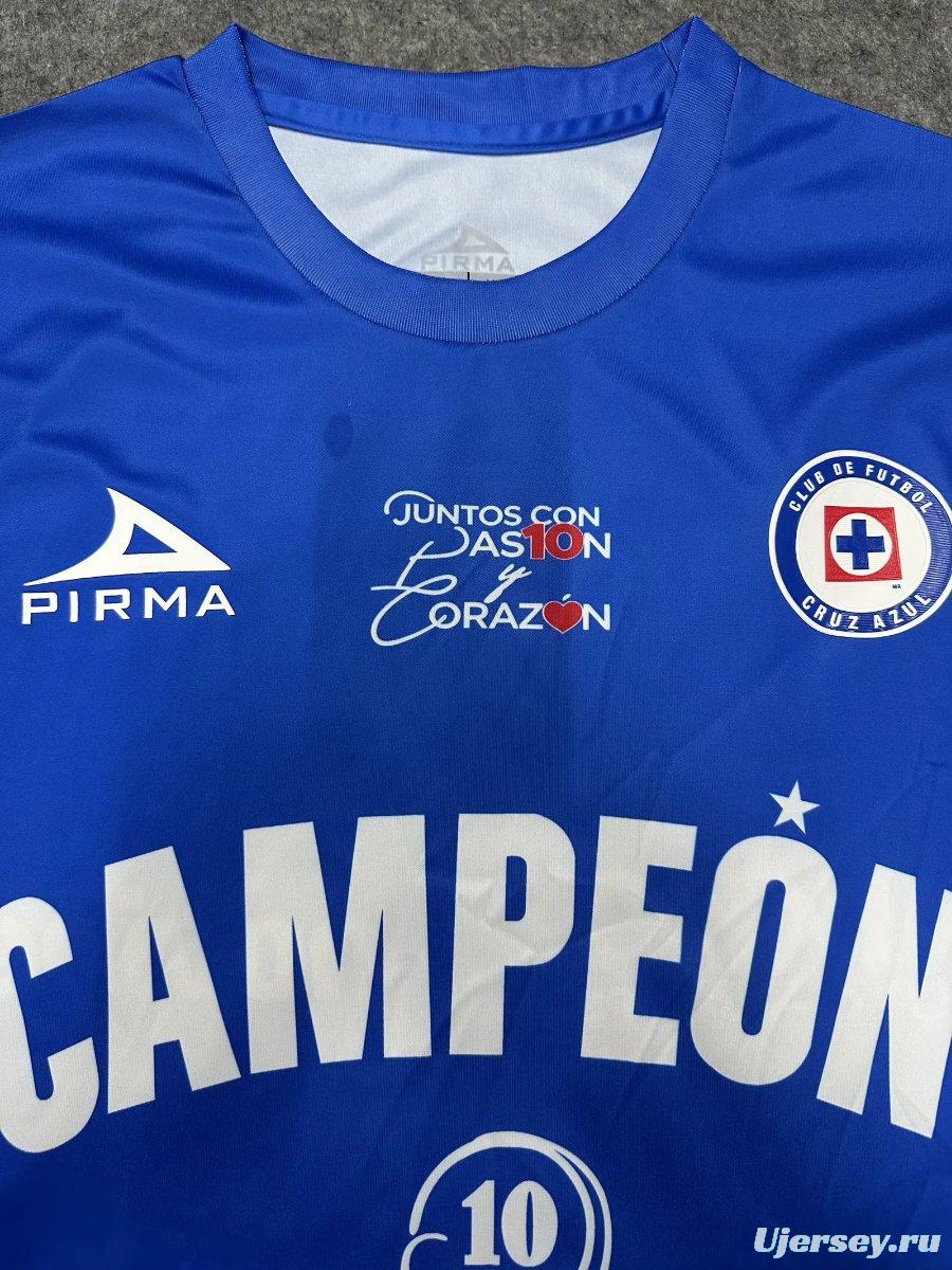 26/27 Cruz Azul Champions Blue Jersey
