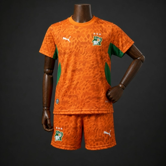 2026 Kids Ivory Coast World Cup Home Kit
