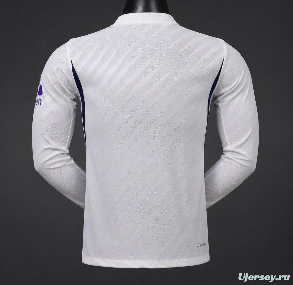 Player Version 26/27 Tottenham Hotspur Long Sleeve Home White Jersey