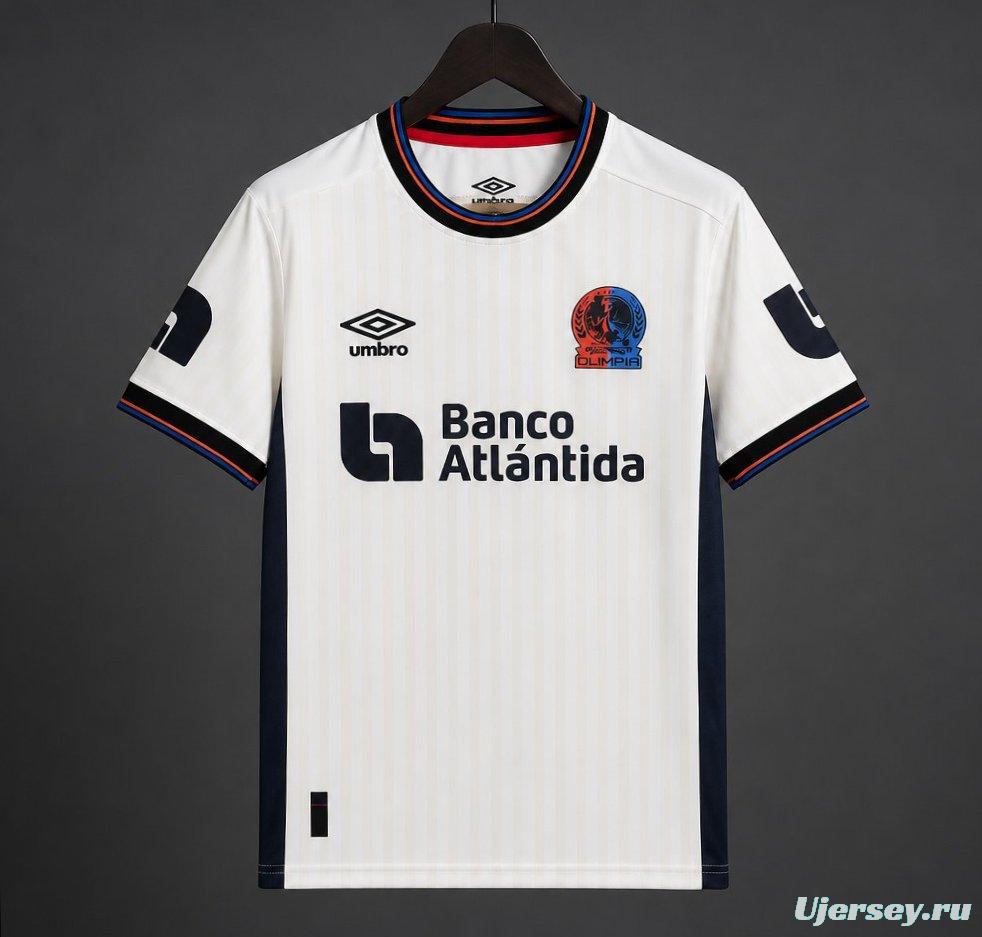 26/27 CD Olimpia Third White Jersey
