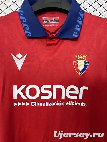 26/27 CA Osa home Red  jersey