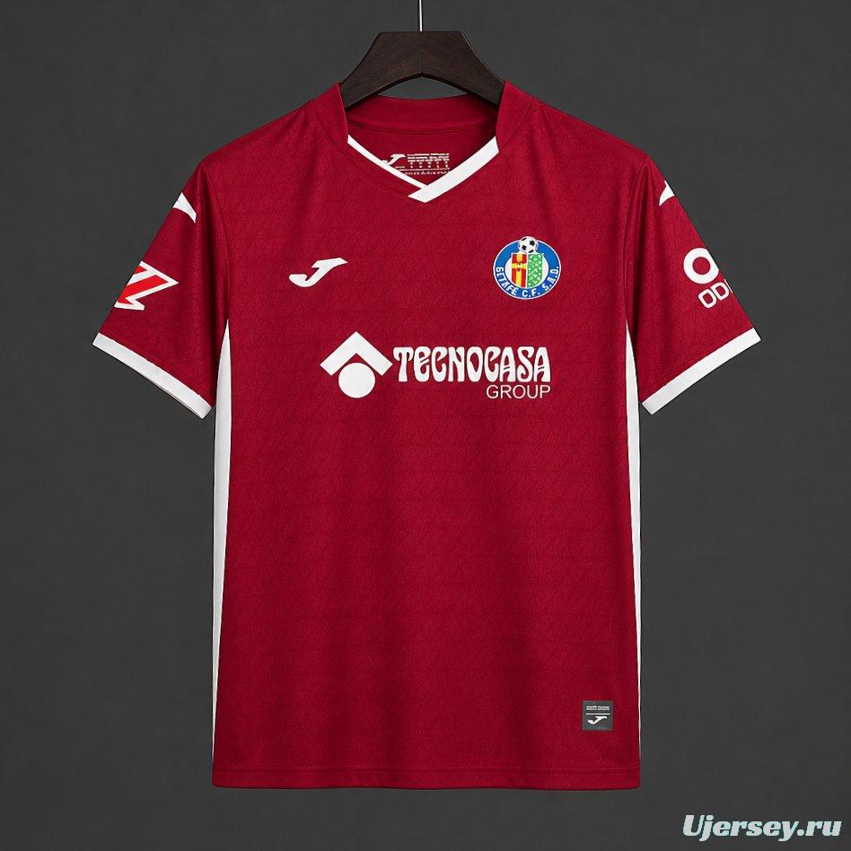 2627 Getafe CF Away Red Jersey