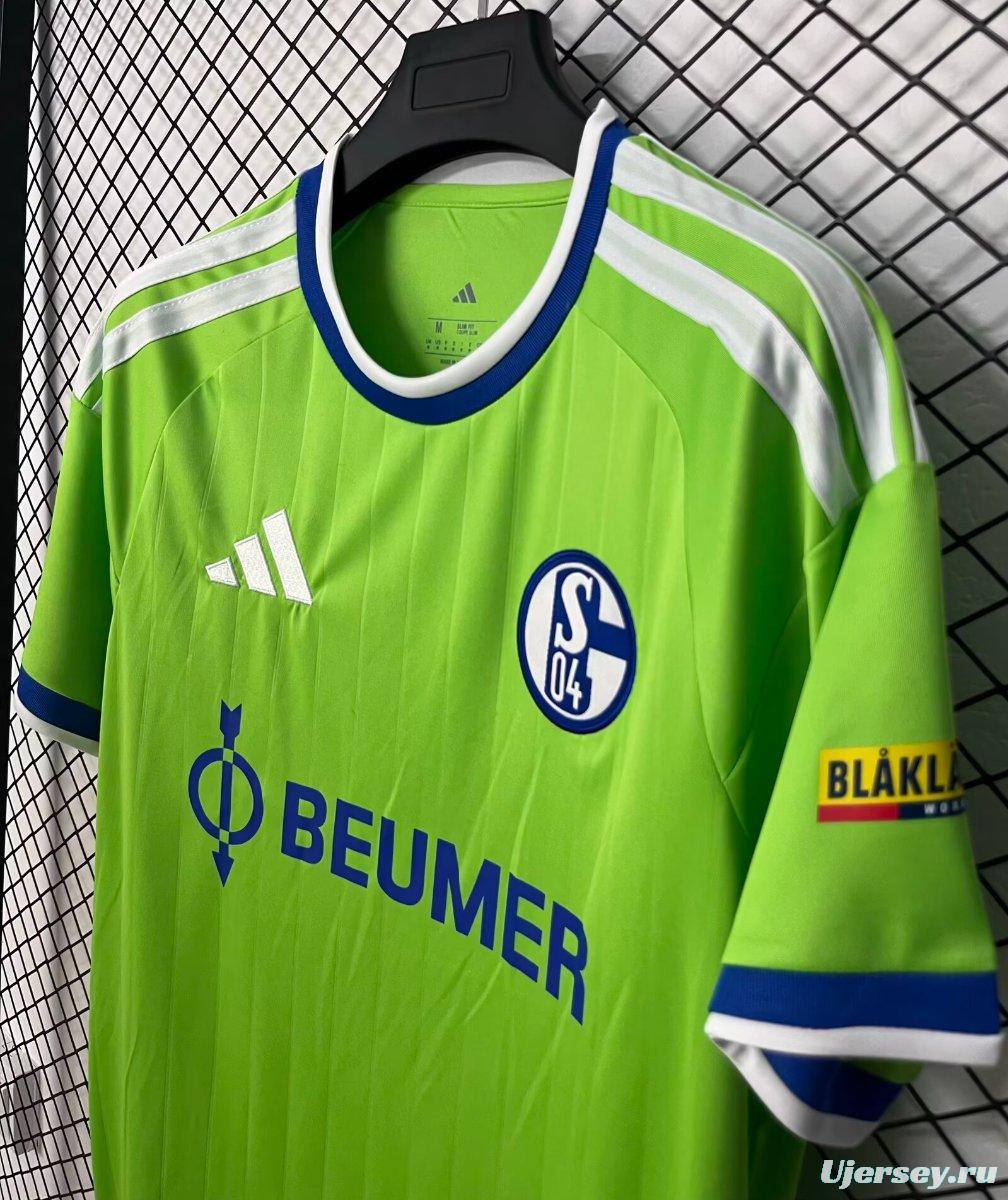 26/27 Schalke 04 Away Green Jersey
