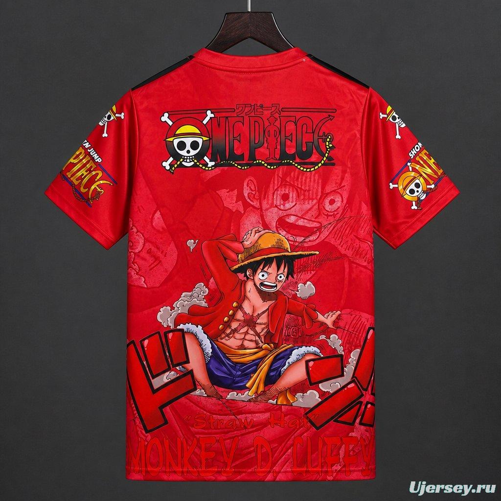 2026 Japan x One Piece Red Special Edition Jersey