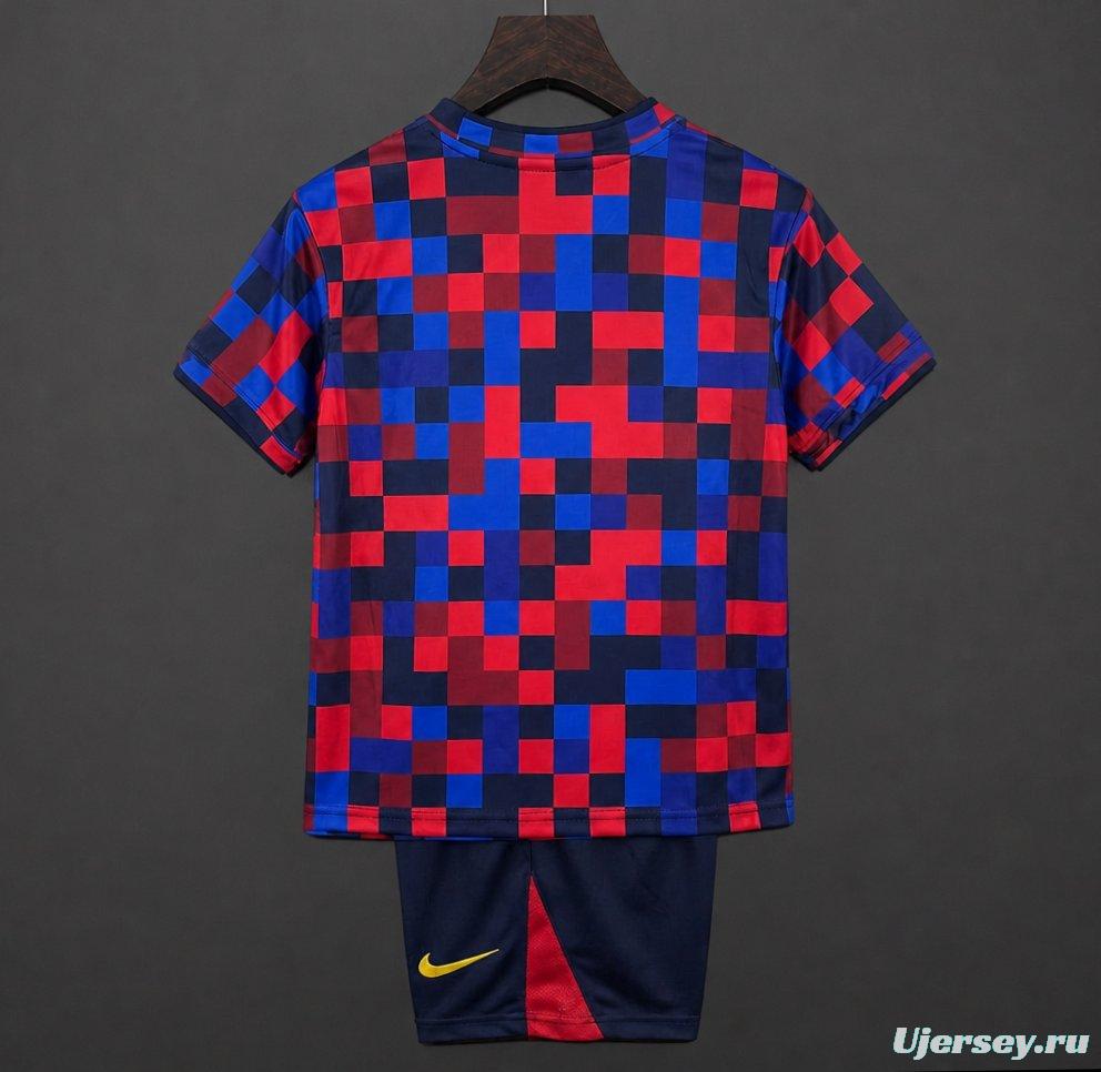 26/27 Kids Barcelona Academy Pro Pre-Match Jersey