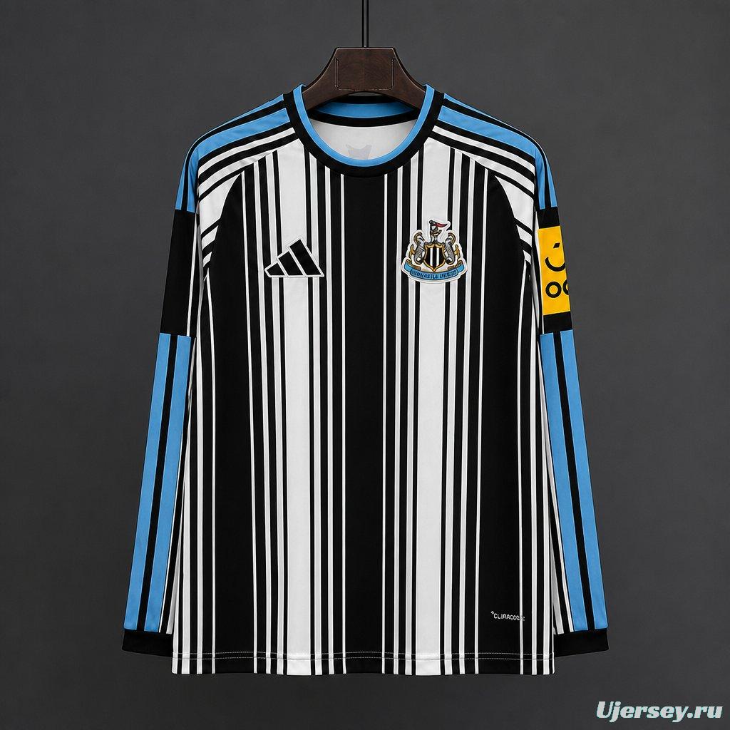 26/27 Newcastle United Home Long Sleeve  Jersey