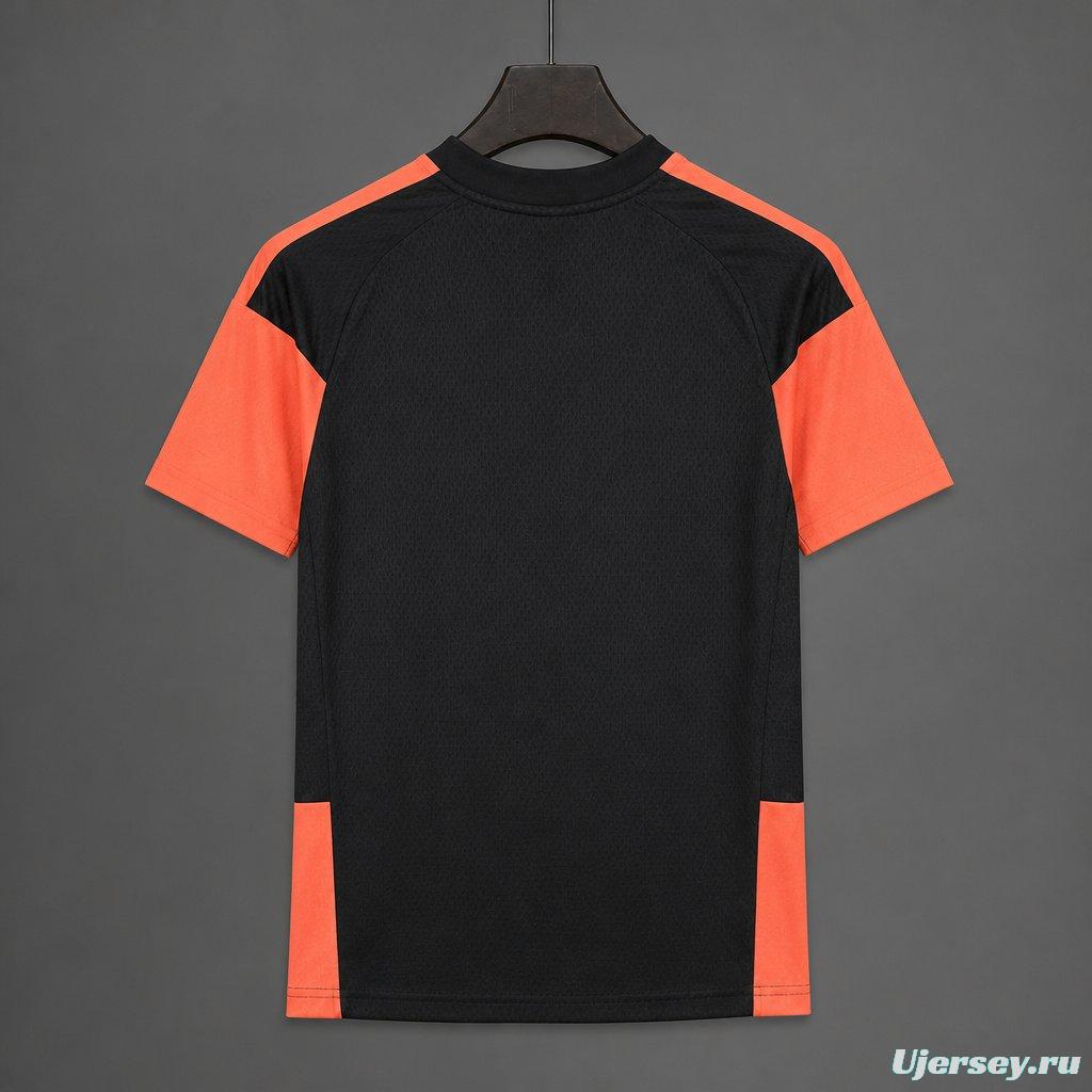 26/27 Arsenal  Black&Orange  Training  Jersey