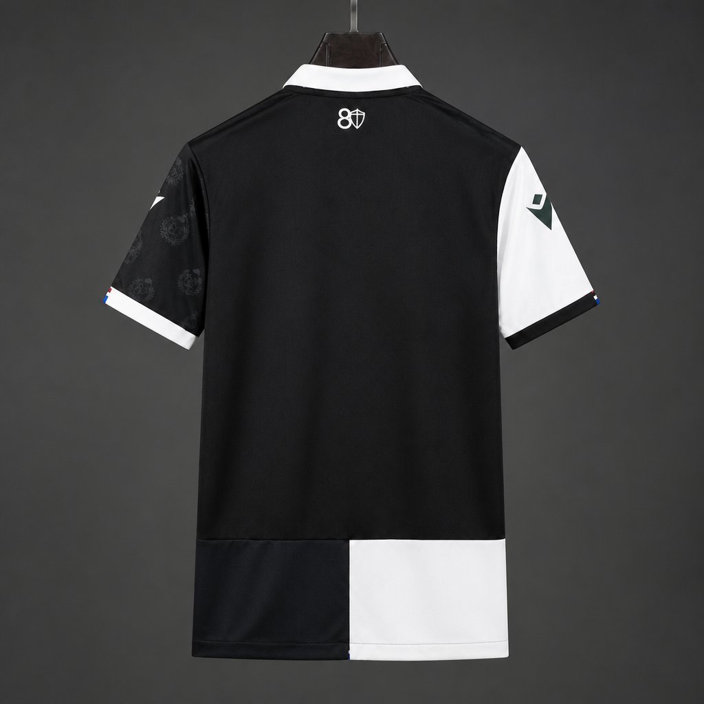 26/27 Sampdoria Third White Black Jersey