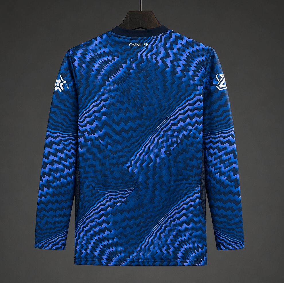 26/27 Chivas de Guadalajara Goalkeeper 1 Long Sleeve Blue Jersey
