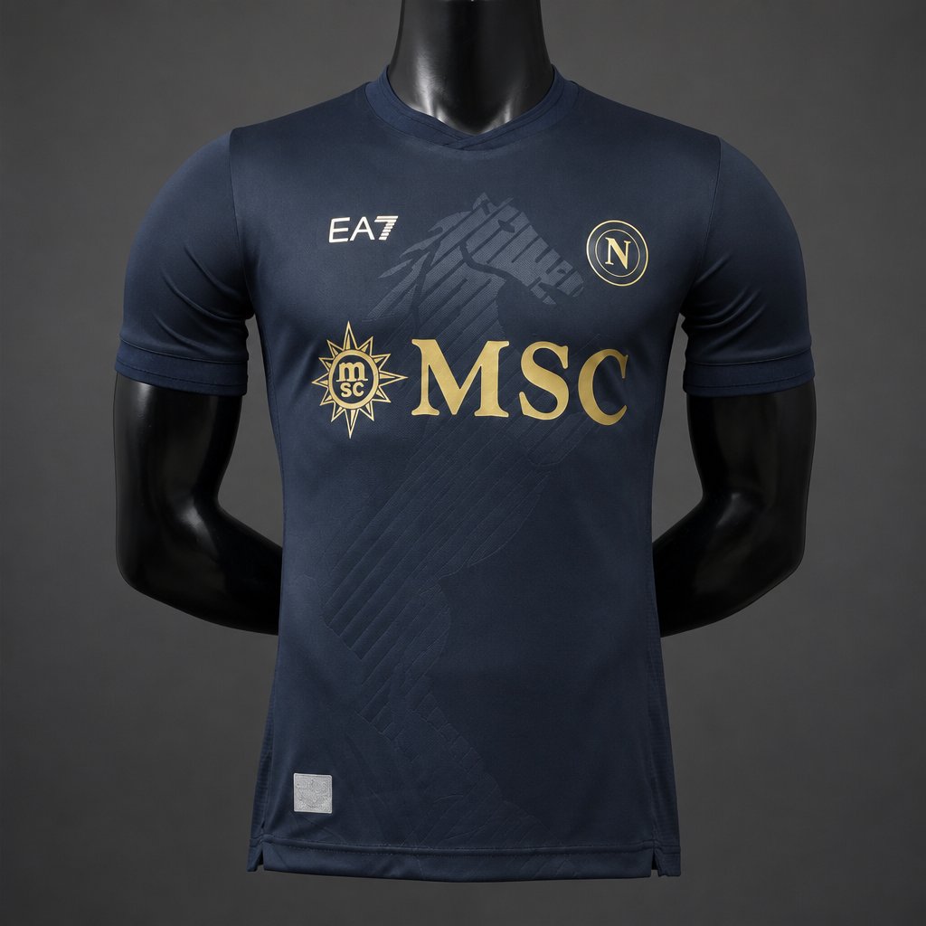 Player Version 26/27 Napoli Special Edition Black Jersey with Chip
